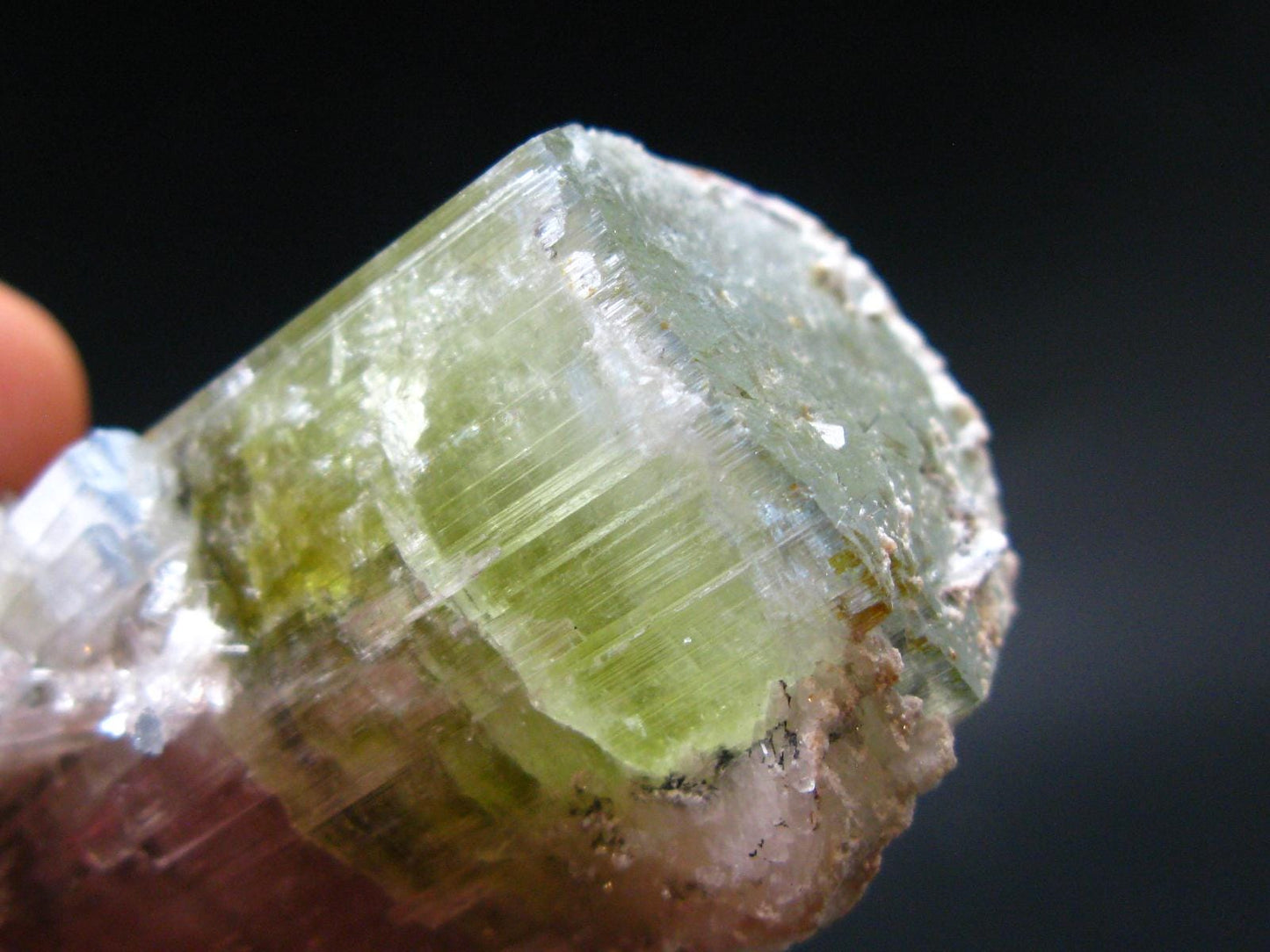 Rare Watermelon Tourmaline Crystal From Pakistan - 2.3" - 56 Grams