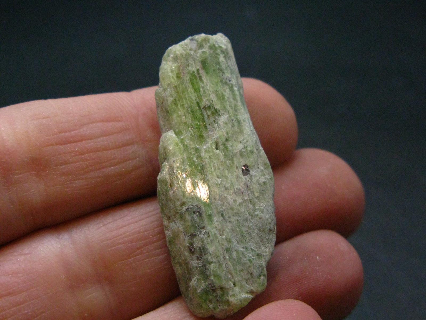 Rare Neon Tremolite Crystal from Tanzania - 1.4" - 24.60 Carats