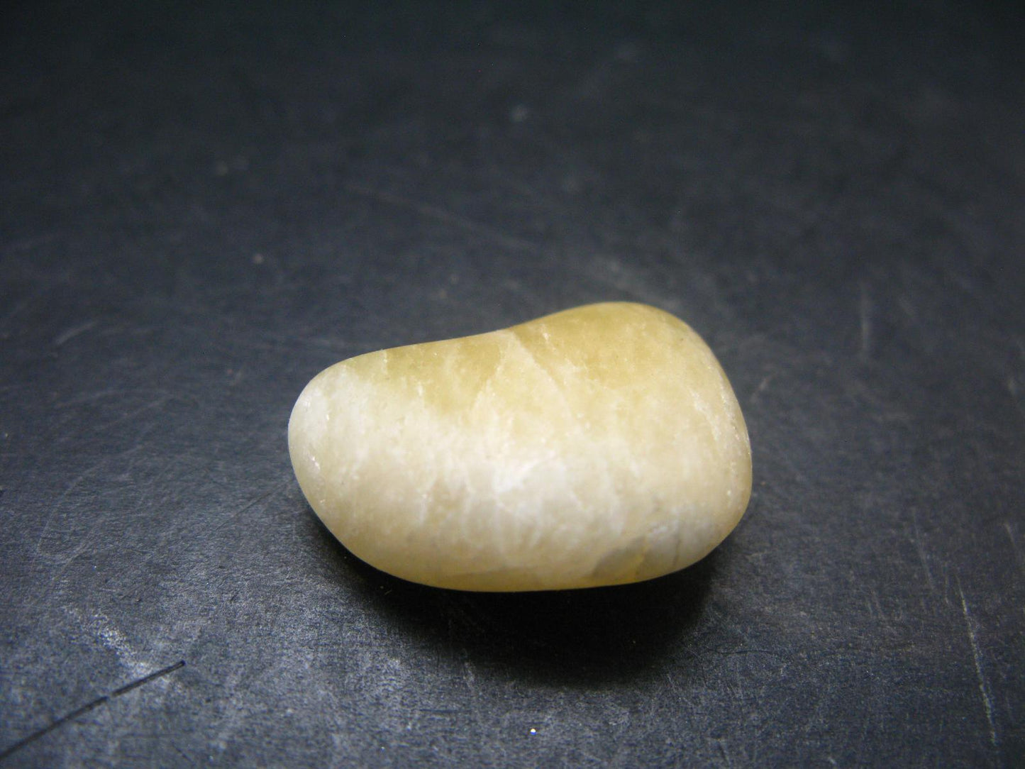 Very Nice Raw Agni Gold Danburite Tumbled Stone from Tanzania - 1.0" - 9.55 Grams