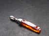 Zincite Zinkite Crystal 925 Silver Pendant from Poland - 1.3" - 2.92 Grams
