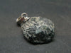 Alexandrite Chrysoberyl Crystal Silver Pendant From Brazil - 0.8" - 2.25 Grams