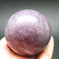 Lepidolite sphere from Brazil - 1.9"