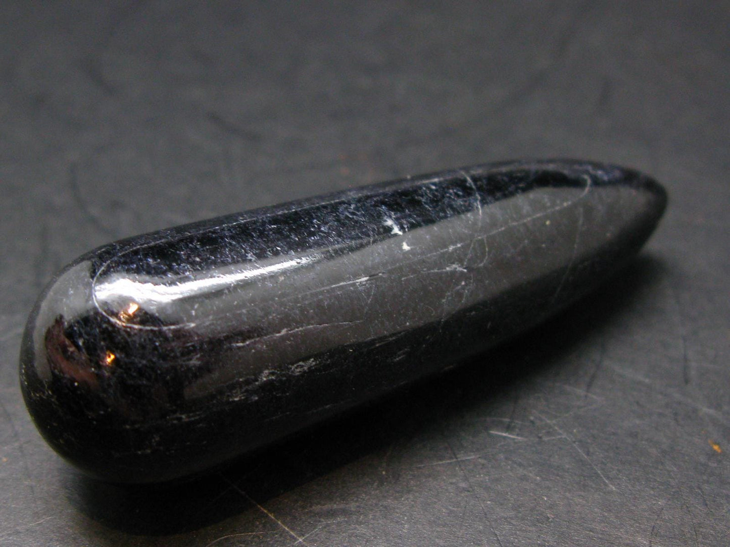 Black Tourmaline Schorl 2.5" Wand From Brazil -44.67 Grams