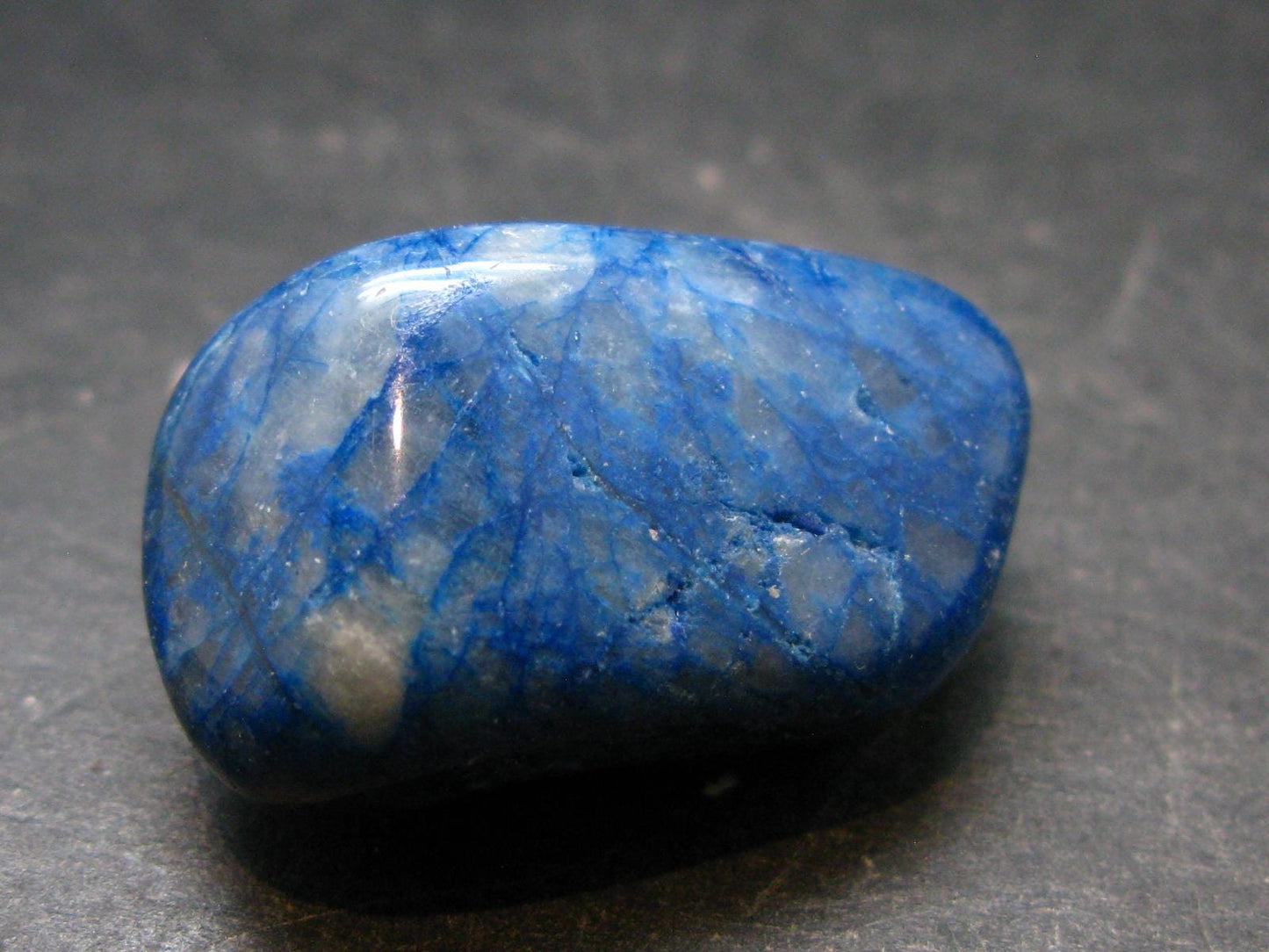 Shattuckite Tumbled Stone from Namibia - 1.1" - 13.91 Grams