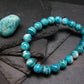 Russian Amazonite Genuine Bracelet ~ 7 Inches ~ 9mm Round Beads