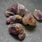 Lot Of 10 Rare Brandenberg Brandberg Amethyst Quartz Crystals From Namibia - 40.0 Grams