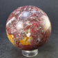 Large Cinnabar Ball Sphere from Spain - 95.6 Grams - 1.6"