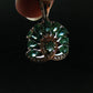 Emerald Silver Pendant W/Chain From Colombia - 4.18 Grams Total