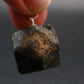 Sharp Black Melanite Andradite Garnet Silver Pendant From Mali - 0.9" - 10.59 Grams