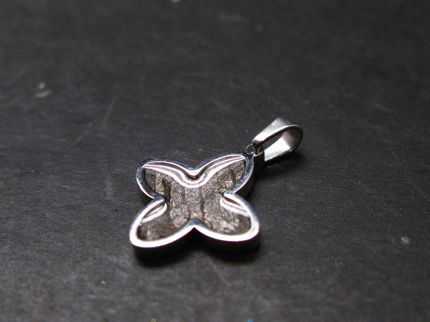 Muonionalusta Meteorite Pendant from Sweden - 0.8" - 1.33 Grams
