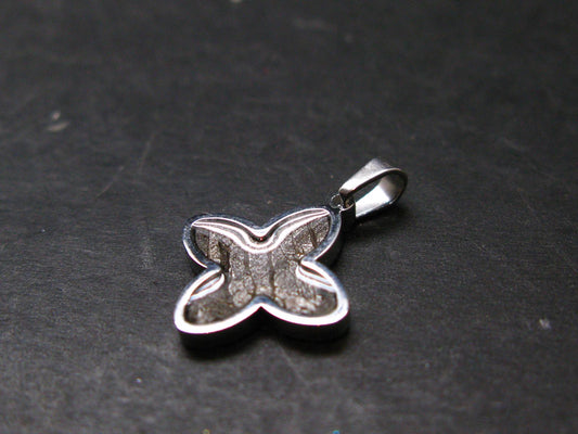 Muonionalusta Meteorite Pendant from Sweden - 0.8" - 1.33 Grams