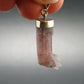 Pink Tourmaline Crystal Pendant - 1.5" - 4.30 Grams