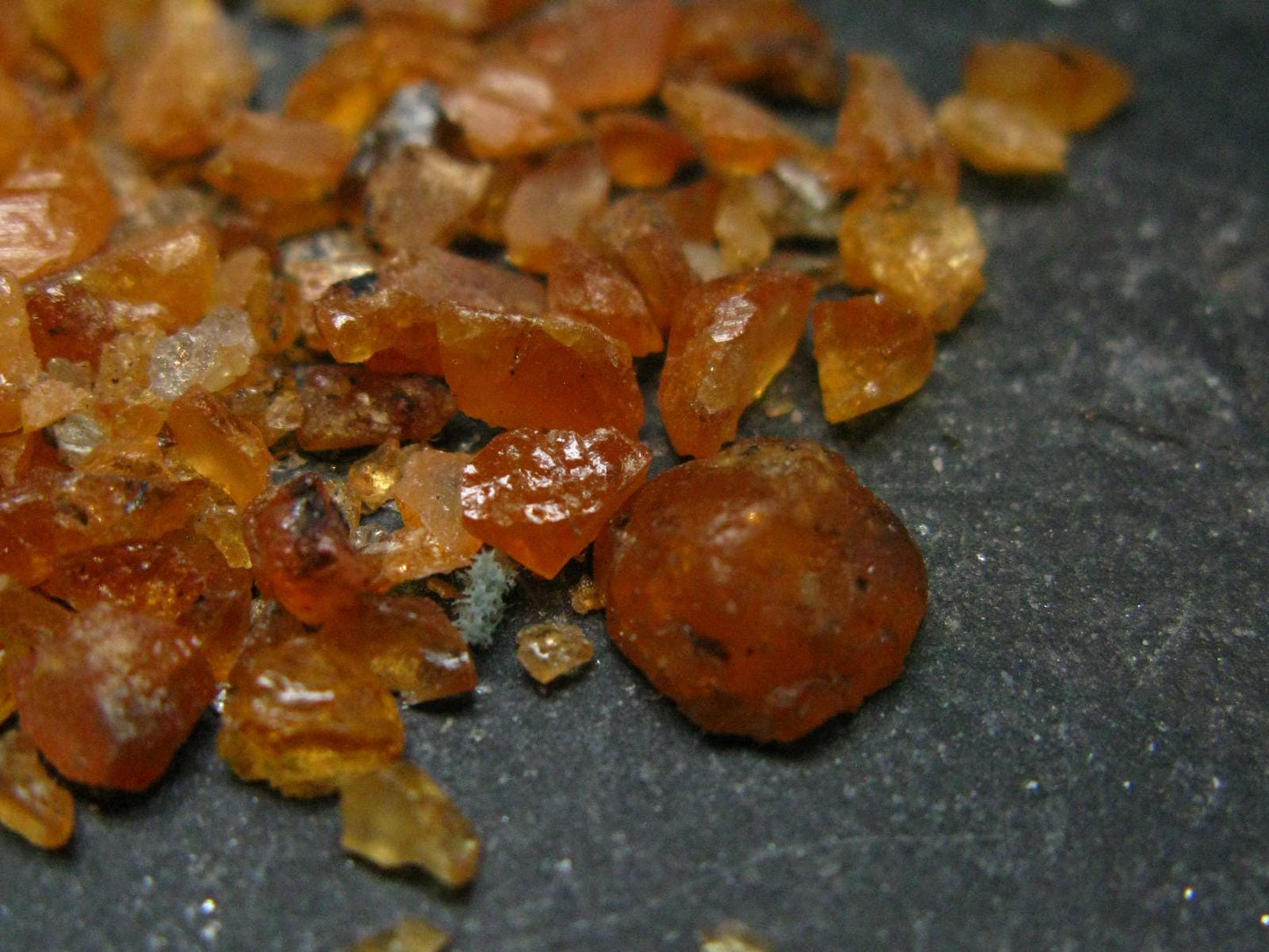 Lot of Spessartine Garnet Crystals and Offcuts From Tanzania - 29.75 Carats