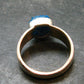 Cavansite Ring From India - 4.60 Grams - Size 7.5