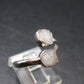 Natrolite Silver Ring From Russia - 2.15 Grams - Size 9