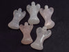 Lot of 5 Rose Quartz Angel from Brazil