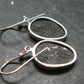 Trilobite Silver Earrings from USA - 1.3" - 3.68 Grams