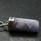 Rare Raw Hackmanite Silver Pendant from Afghanistan - 1.4" - 4.55 Grams