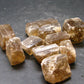 Lot of 10 Perfect Golden Scapolite Tumbled Stones from Tanzania 284.35 Carats