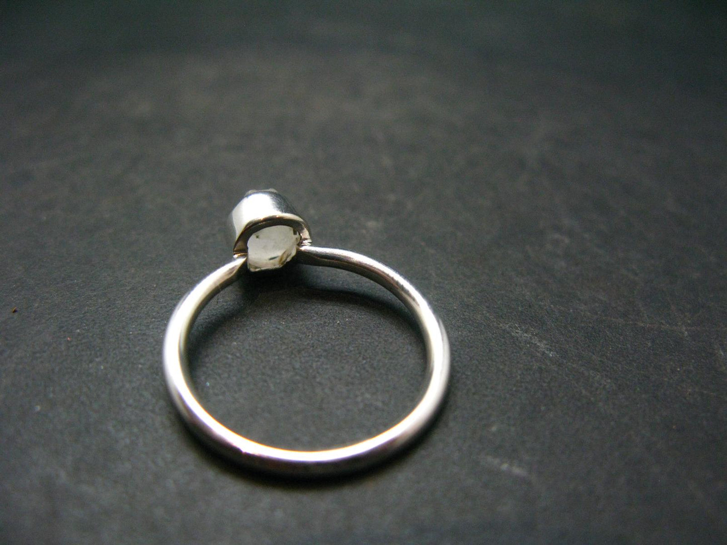 Phenakite Phenacite Sterling Silver Size 6 Ring from Nigeria - 1.73 Grams