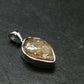 Large Natural Agni Gold Danburite Sterling Silver Pendant from Tanzania - 0.7" - 1.20 Grams