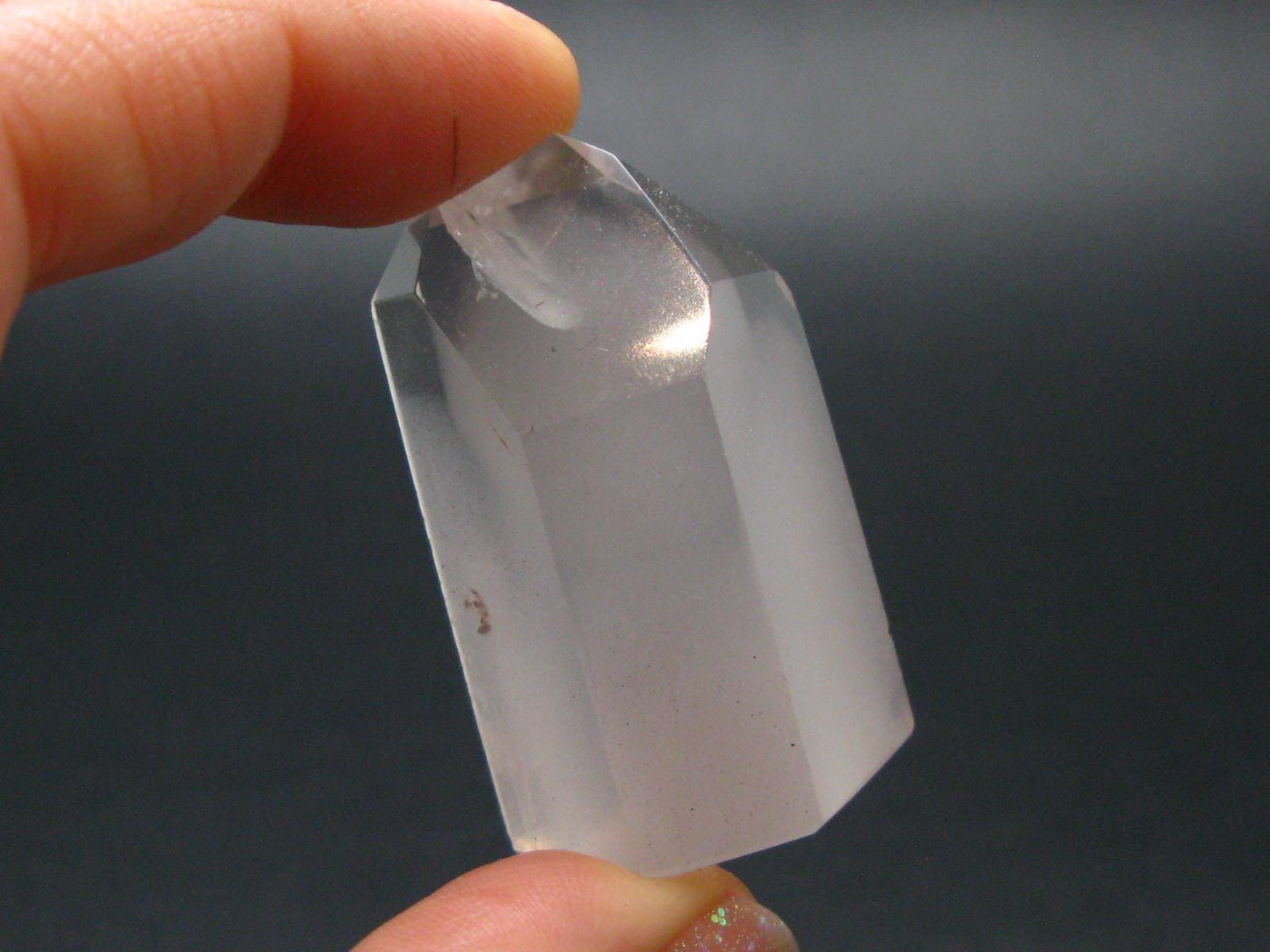 Large Polished Lithium Quartz Crystal From Brazil - 1.5" - 28.15 Grams