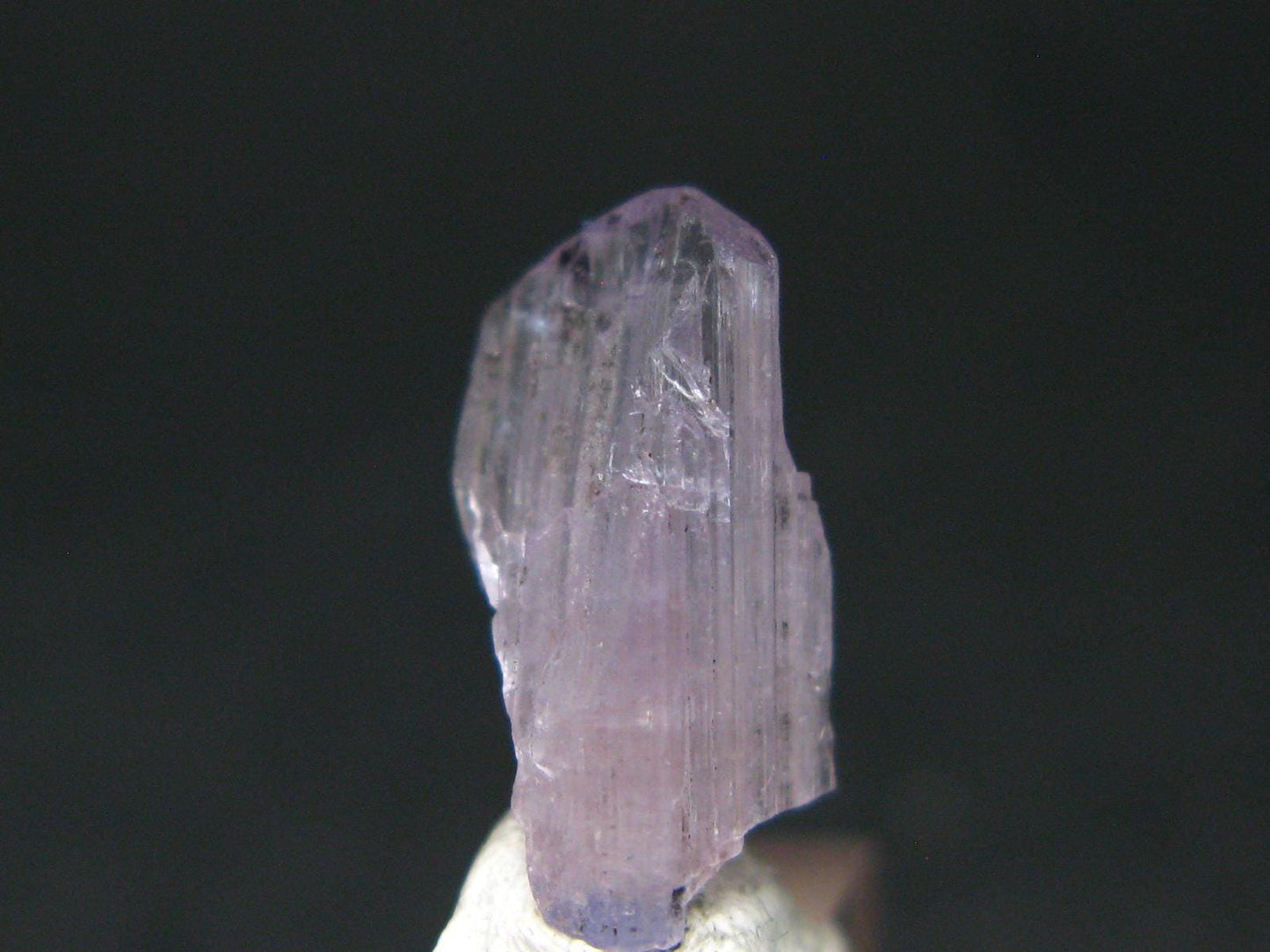 Tanzanite Gem Untreated Pink Crystal From Tanzania - 4.19 Carats - 0.6"