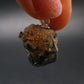 Blue Spinel Crystal Silver Pendant From Tanzania - 0.9" - 6.34 Grams