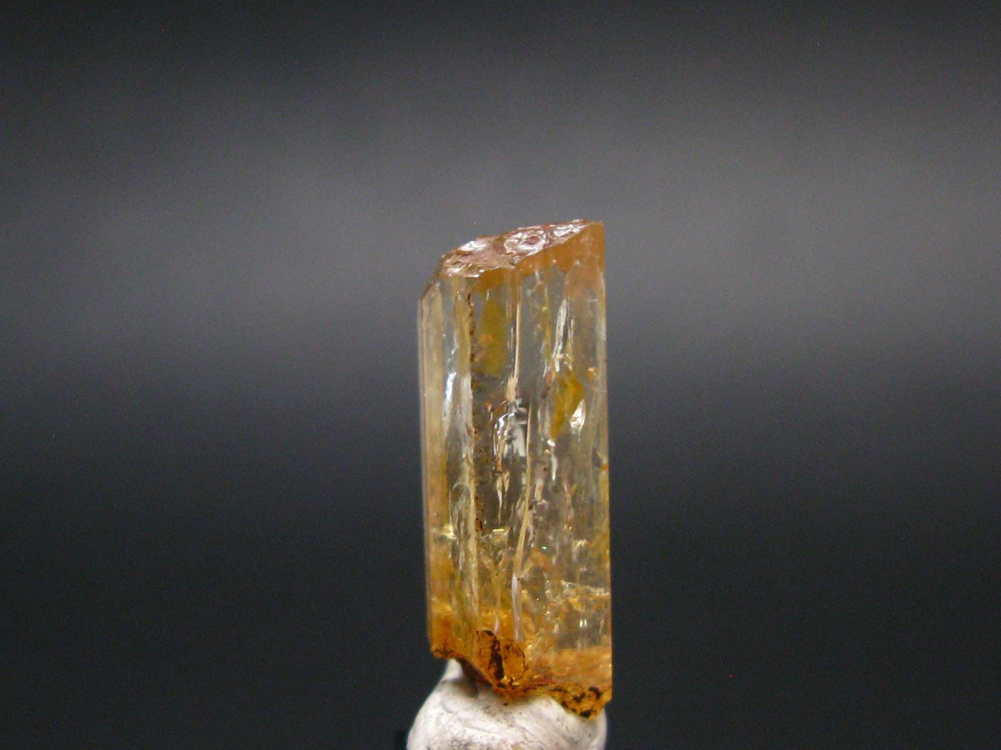 Imperial Topaz Crystal From Zambia - 0.8" - 16.0 Carats