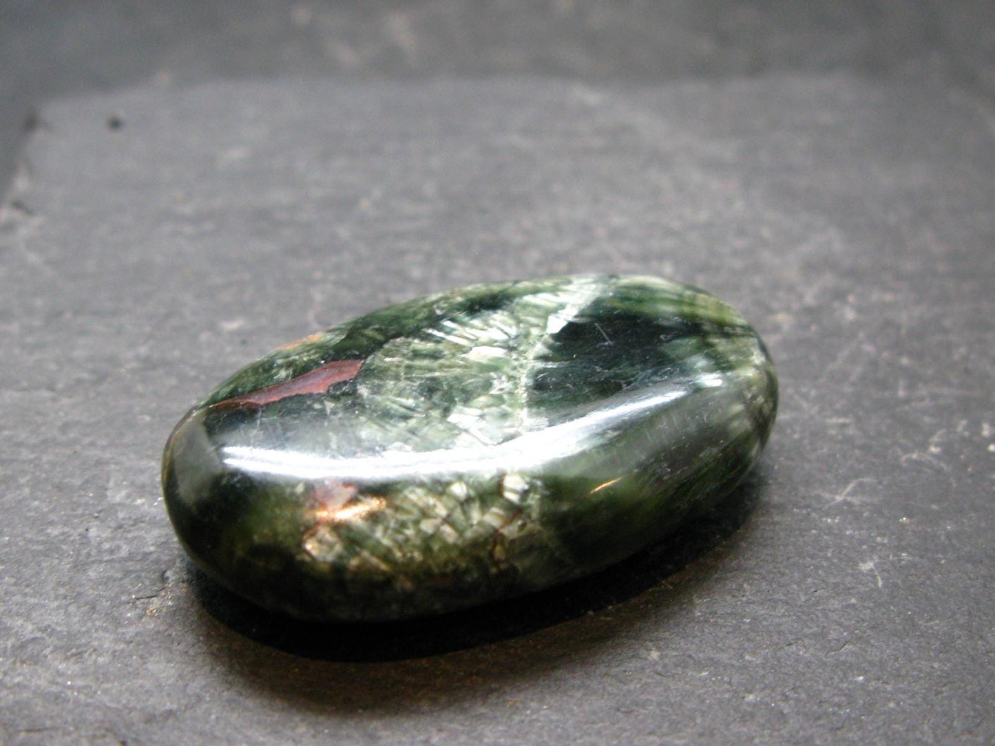 Large Polished Seraphinite Clinochlore Angels Wings Piece From Russia - 1.6" - 17.04 Grams