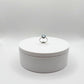 Sky Blue Topaz Statement Ring – Bold Elegance & Crystal Clarity - Size 6.5