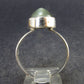 Polished Cats Eye Silver Ring From Brazil - 5.0 Grams - Size 11