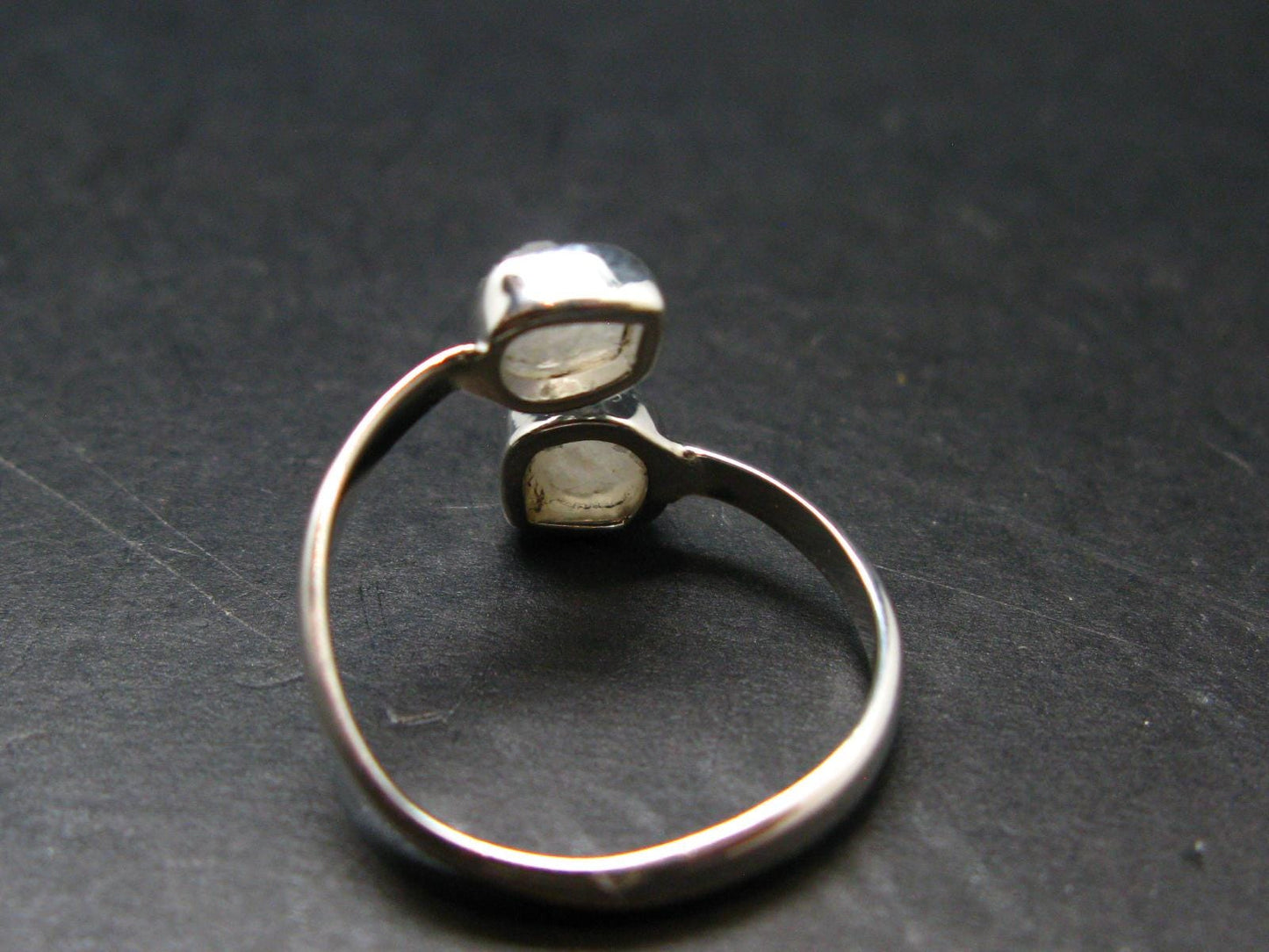 Natrolite Silver Ring From Russia - 2.15 Grams - Size 9