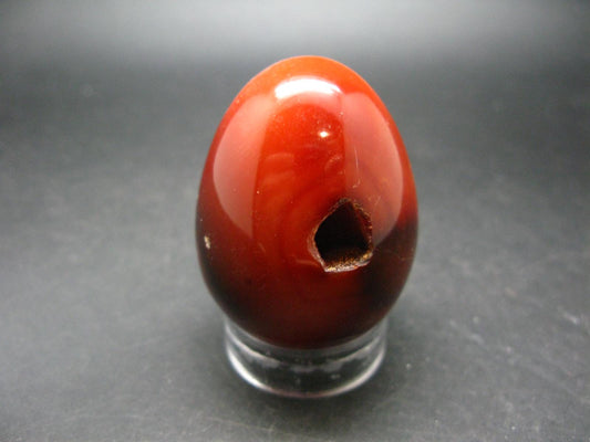Carnelian Agate Egg From Madagascar - 2.0"