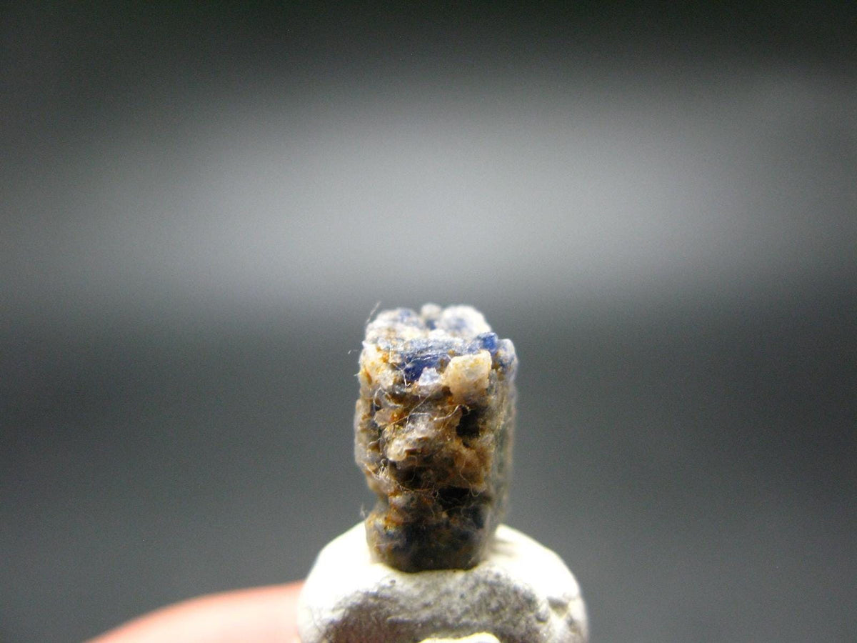 Gem Blue Sapphire Crystal From Sri Lanka - 0.4" - 4.0 Carats