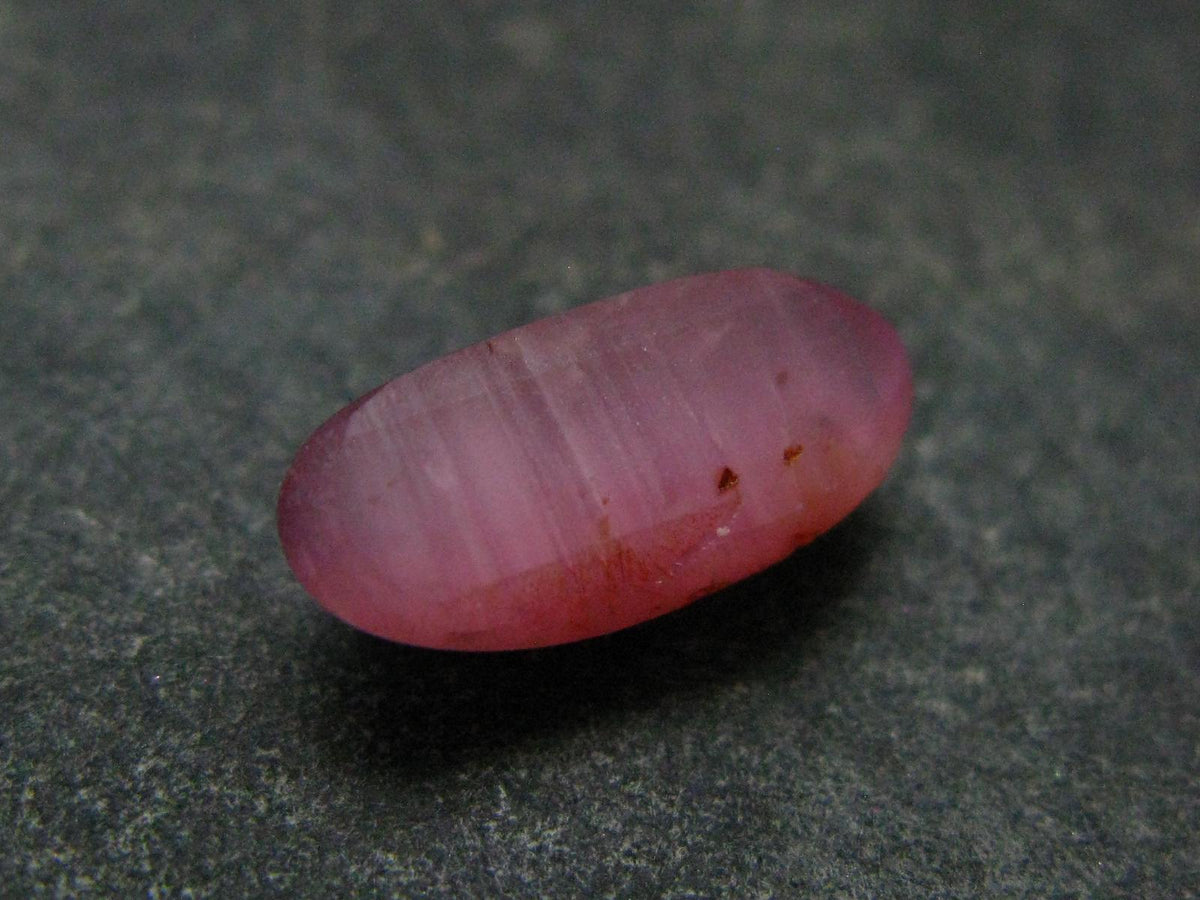 Pezzottaite Pink Beryl Gem Cats Eye Cabochon from Madagascar - 2.47 Carats