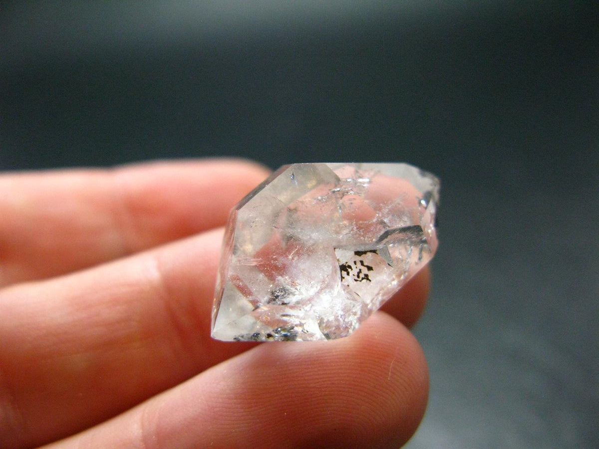 Fine Herkimer Diamond Quartz Crystal From New York - 0.9" - 3.55 Grams