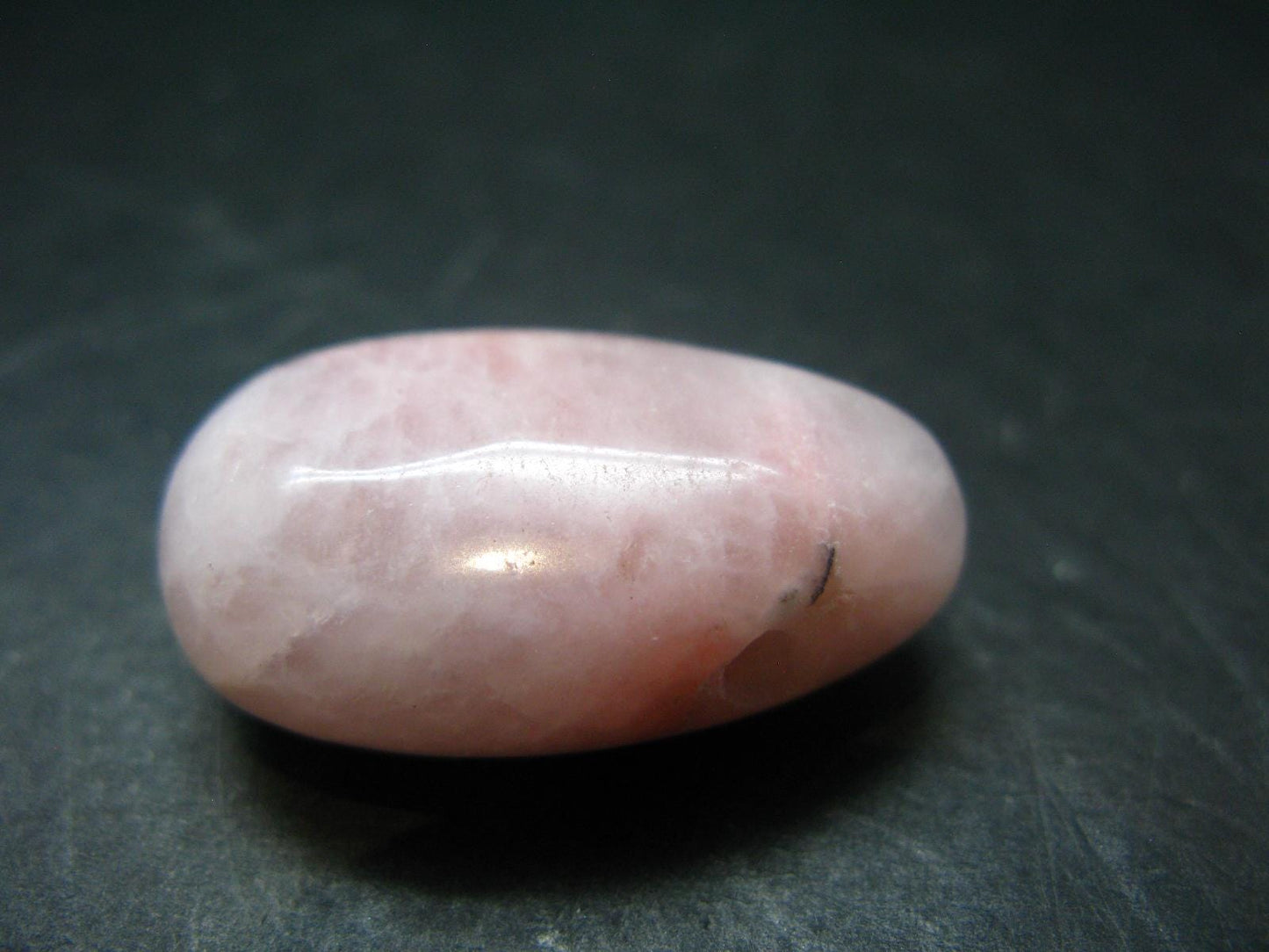 Rare Pink Petalite Metal Free Pendant From Canada - 1.2" - 11.47 Grams