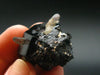 Fine Black Tourmaline Schorl Crystal From Namibia - 1.1"