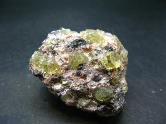 Large Gold Apatite Cluster from Mexico - 115.86 Grams - 2.2"