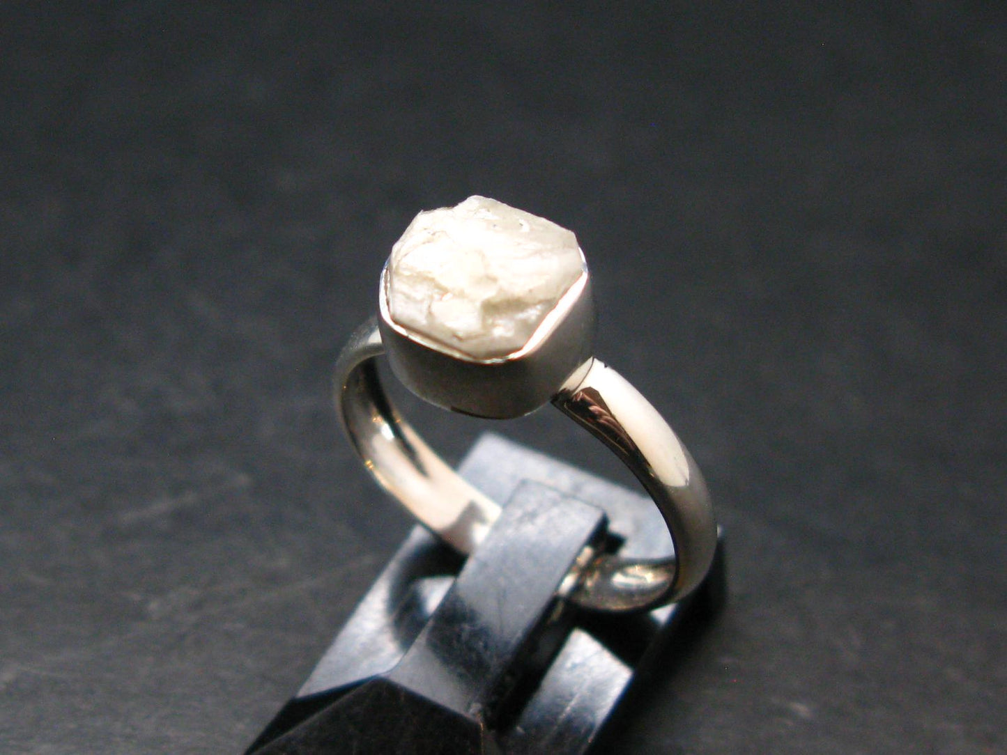 Phenakite Phenacite Sterling Silver Size 6 Ring from Nigeria - 2.0 Grams