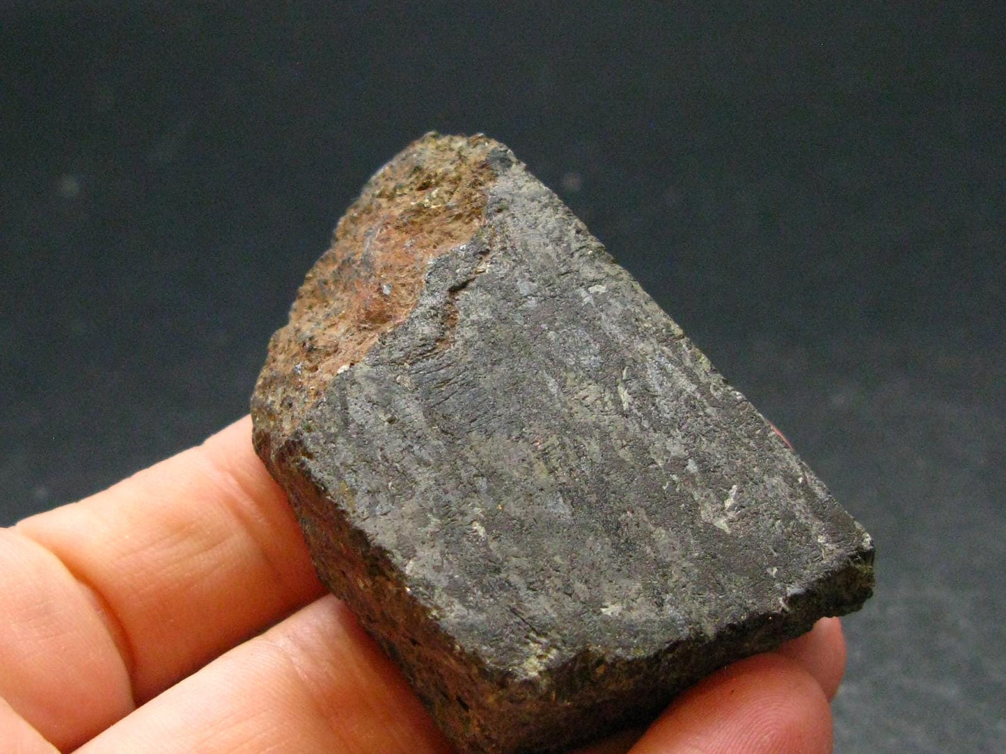 Rare Nuumite Nuummite Slab From Greenland - 58.08 Grams - 2.0"