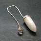 Very Rare White Cryolite Pendulum from Greenland - 7" - 8.62 Grams