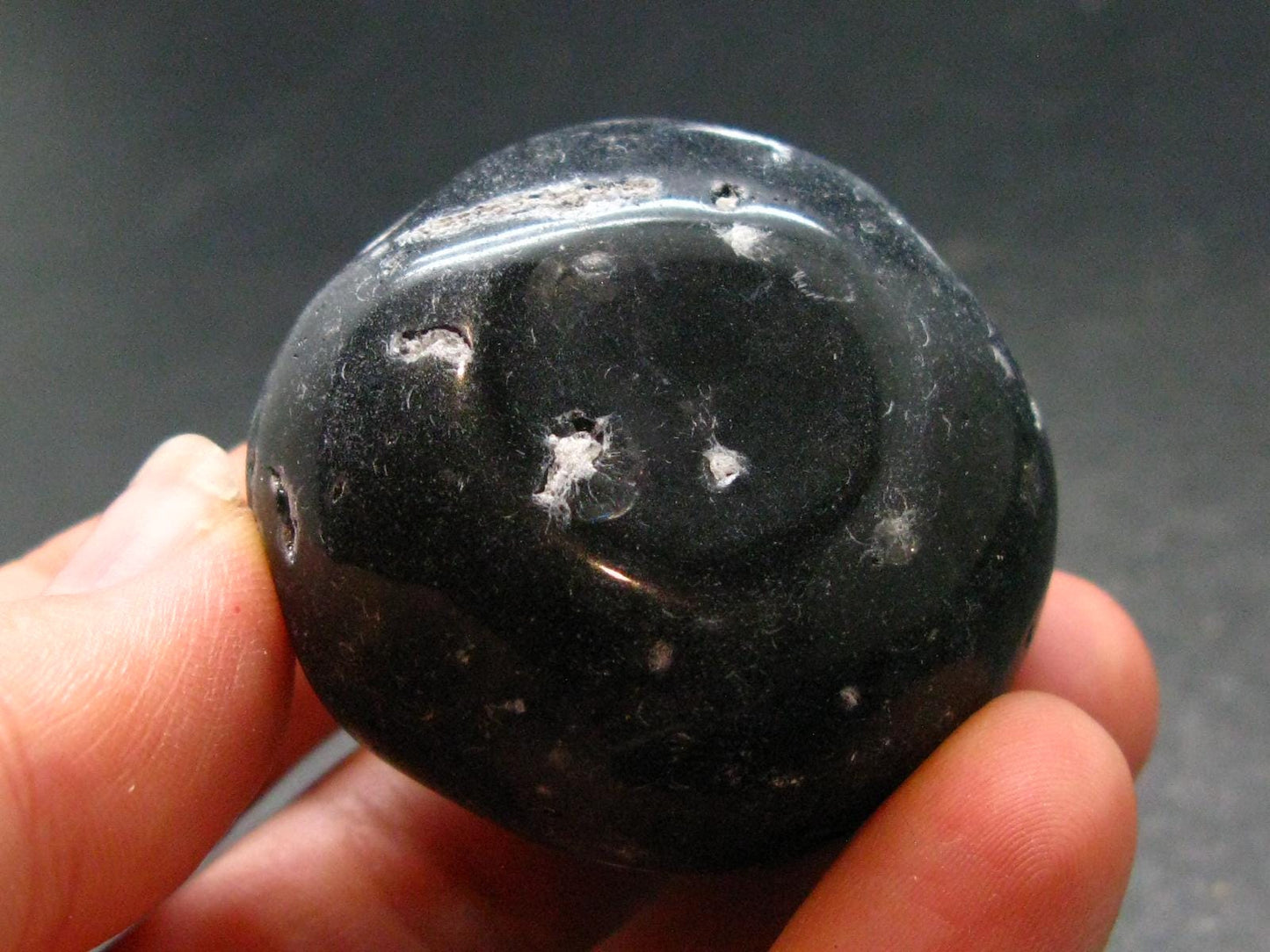 Cintamani Pearl of Fire Tumbled Stone from Indonesia - 1.5" - 53.93 Grams