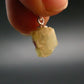 Rhodizite Rhodozite Crystal Silver Pendant from Madagascar - 0.7" - 1.20 Grams