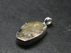 Rhodizite Rhodozite Crystal Silver Pendant from Madagascar - 0.8" - 1.58 Grams
