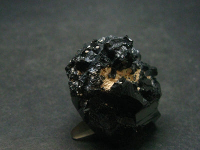 Fine Black Tourmaline Schorl Crystal From Namibia - 1.1"