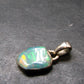 Opal Sterling Silver Pendant From Ethiopia - 0.7" - 1.22 Grams