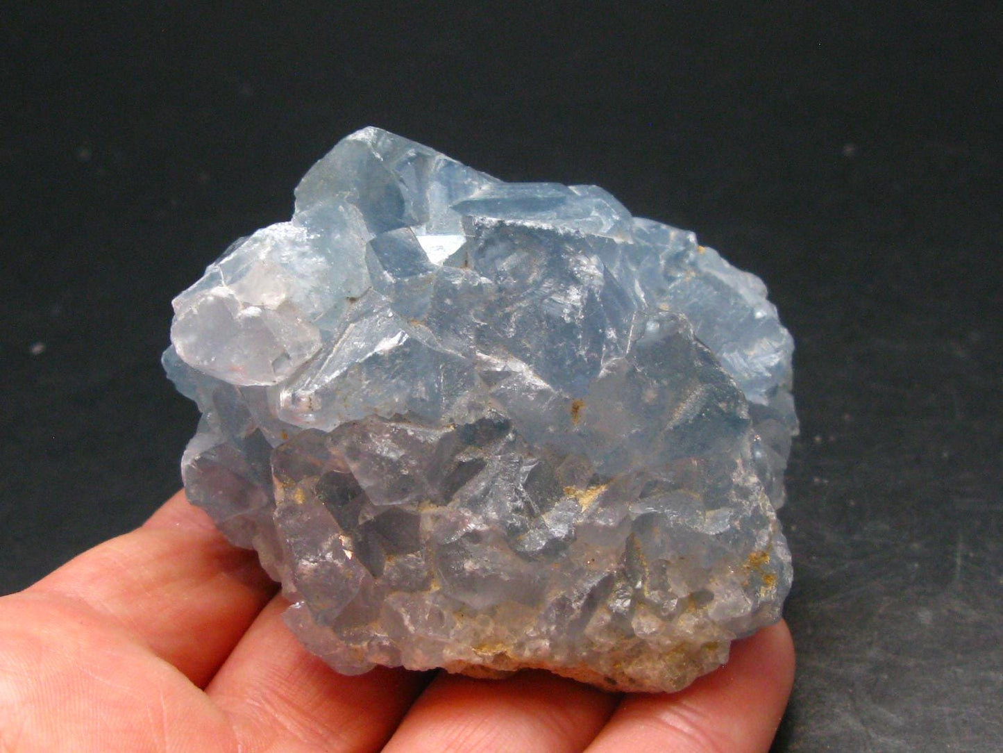 Natural Sky Blue Celestite Celestine Cluster from Madagascar - 2.4" - 174.79 Grams