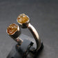 Green Herderite Silver Ring From Brazil - 2.15 Grams - Size 7